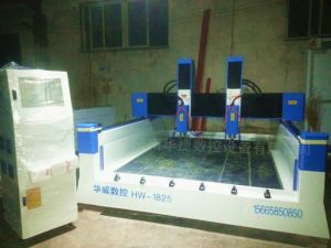 湛江徐闻县HW1825双头重型石材雕刻机